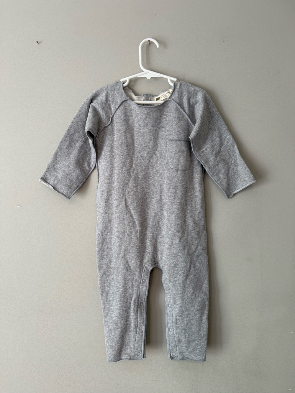 Monica & Andy Gray Baby One-Piece Romper